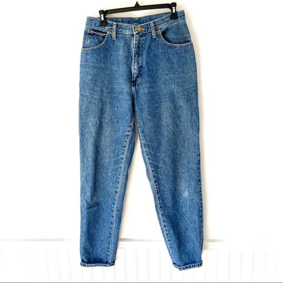 Vintage Wrangler Blues Mom High Waist 80s Jeans 30 - Picture 1 of 8